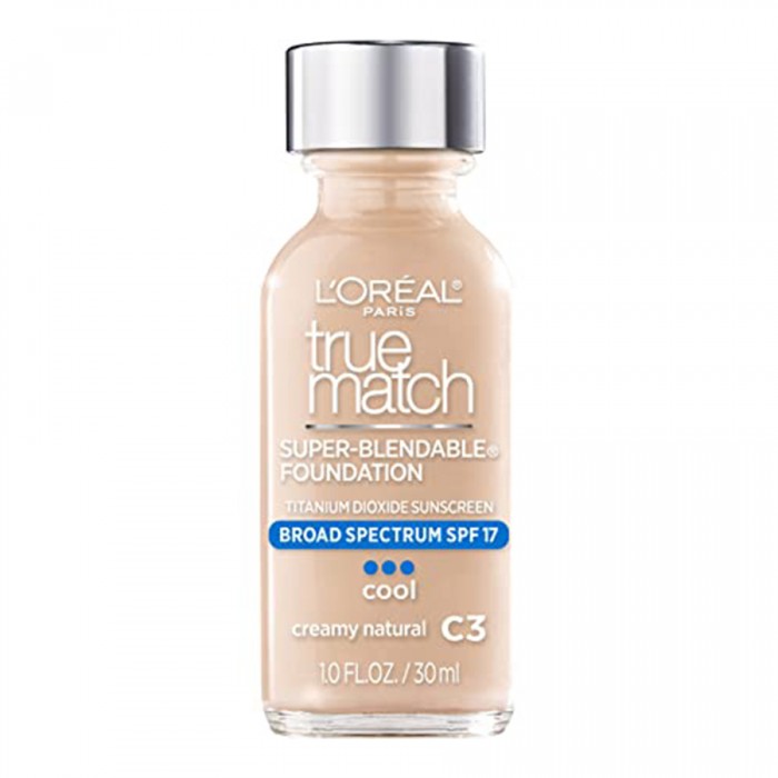 LOreal Paris True Match Super Blendable Foundation Makeup C3
Dot foundation onto cheeks, nose, chin, and forehead.
Using fingers or a makeup sponge, blend foundation out towards hairline and down.
For a professional-loo | Veela Beauty LOreal Paris True Match Super Blendable Foundation Makeup C3
Dot foundation onto cheeks, nose, chin, and forehead Face | Veela Beauty