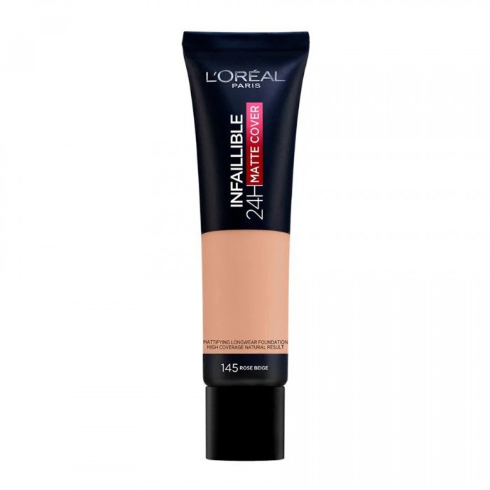 Loreal Infallible 24h Matte Foundation 145 Rose Beige 30ml L’oreal Paris Infallible Matte Foundation.
Introducing New Infallible 24H Matte Foundation by L’Oréal Paris. A matte result that lasts up to 24 hours. waterp | Veela Beauty Loreal Infallible 24h Matte Foundation 145 Rose Beige 30ml
L’oreal Paris Infallible Matte Foundation Face | Veela Beauty