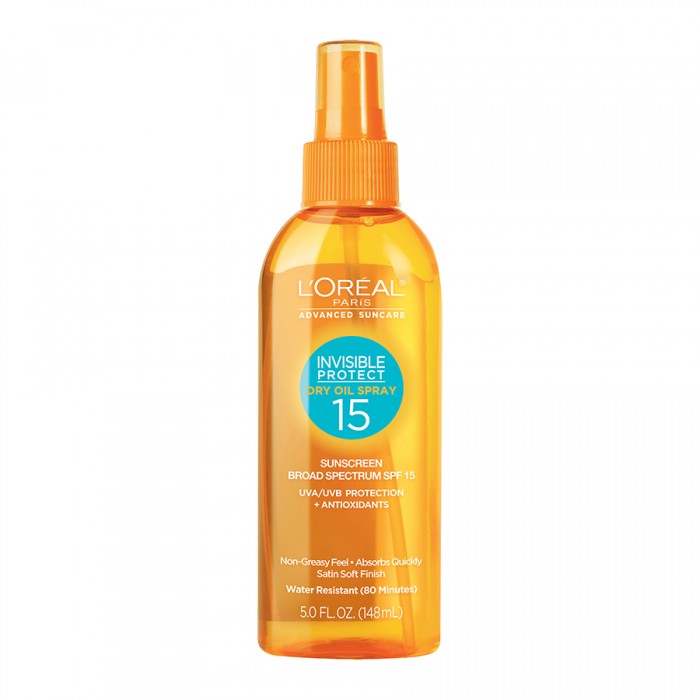 LOreal Paris Advanced Suncare Invisible Protect Dry Oil Spray SPF 50+
Contains a nourishing blend of vitamin E, argan oil, shea butter oil, grapeseed oil & sunflower oil. The easily-absorbed formulas utilize LOreals | Veela Beauty LOreal Paris Advanced Suncare Invisible Protect Dry Oil Spray SPF 50+
Contains a nourishing blend of vitamin E, argan oil, shea butter oil, grapeseed oil & sunflower oil. The easily-absorbed formulas utilize LOreals | Veela Beauty