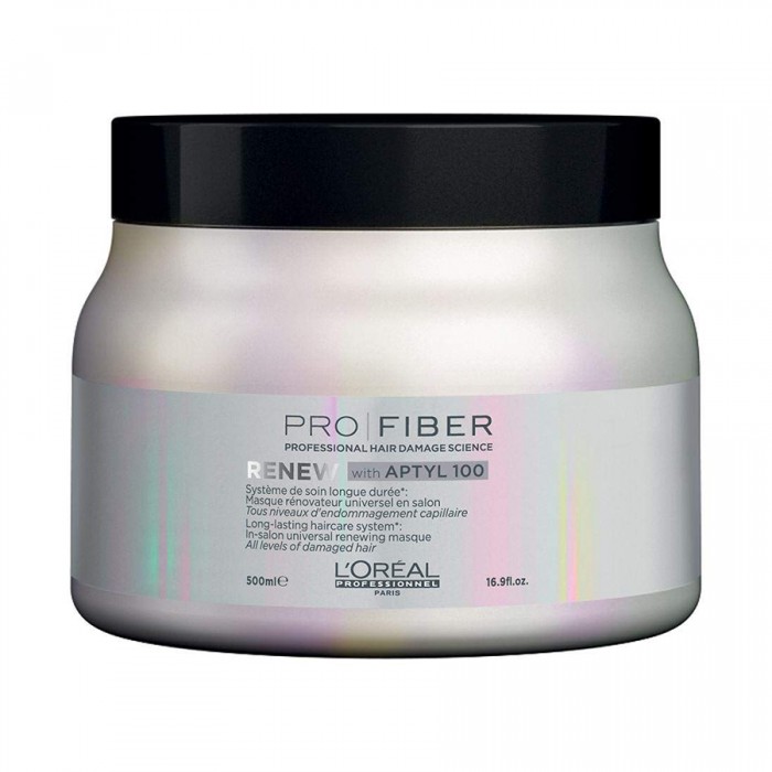 LOreal Professional Pro Fiber Renew 500ml
Regenerating mask for damaged hair. LOréal Professionnel Pro Fiber Regenerate Mask strengthens the capillary structure and donates reconstruction to the cortex deeply, also re | Veela Beauty LOreal Professional Pro Fiber Renew 500ml
Regenerating mask for damaged hair | Veela Beauty