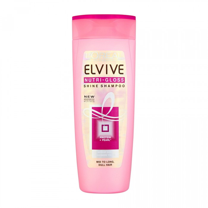 LOreal Paris Elvive Shampoo Nutri-Gloss Pearl Proteins 400ml
For mid to long, dull hair.
Mirror shine, cashmere touch,
The Nutritive and energising elements concentrated in Pearl Protein give natural pearls their brilli | Veela Beauty LOreal Paris Elvive Shampoo Nutri-Gloss Pearl Proteins 400ml
For mid to long, dull hair.
Mirror shine, cashmere touch,
The Nutritive and energising elements concentrated in Pearl Protein give natural pearls their brilli | Veela Beauty