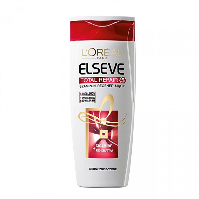 LOreal Elvive total Repair 5 Shampoo 400ml
Offers a sophisticated floral, creamy blend with juicy green notes.
Create a perfect synergy of intense care without the weigh down.
Formulated with caring ingredients, featuri | Veela Beauty LOreal Elvive total Repair 5 Shampoo 400ml
Offers a sophisticated floral, creamy blend with juicy green notes Shampoo & Conditioner | Veela Beauty
