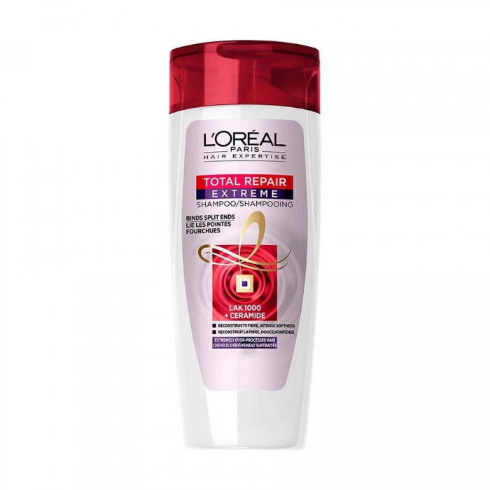 LOreal Paris Total Repair Extreme Shampoo 400ml
Shampoo LOreal Paris Total Repair Extreme Shampoo 400ml
Shampoo