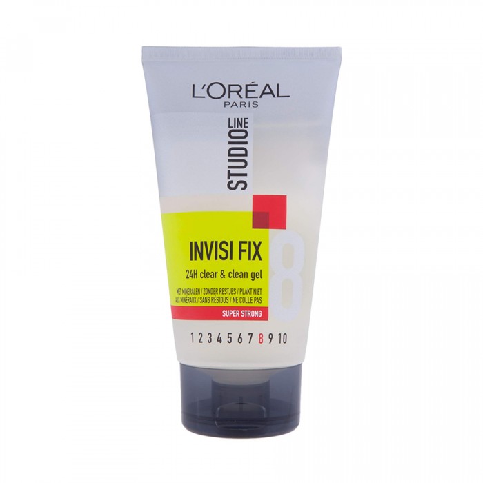 LOreal Studio Line Invisi Fix Clean and Clear Gel 8 150ml
Clean feeling gel lasting hold without build up studio clear minded clean gel provides strong hold that keeps your style in place without the drama of Styling bu | Veela Beauty LOreal Studio Line Invisi Fix Clean and Clear Gel 8 150ml
Clean feeling gel lasting hold without build up studio clear minded clean gel provides strong hold that keeps your style in place without the drama of Styling buildup baggage When theres no build H
