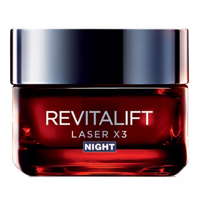 LOreal Paris Revitalift Laser X3 Anti Ageing Night Cream 50ml
Refines the skin overnight for a visibly smoother and wrinkle-free look.
Stimulates skin, refines skin texture and reduces the skin pores.
Delivers moisture | Veela Beauty LOreal Paris Revitalift Laser X3 Anti Ageing Night Cream 50ml
Refines the skin overnight for a visibly smoother and wrinkle-free look.
Stimulates skin, refines skin texture and reduces the skin pores.
Delivers moisture | Veela Beauty