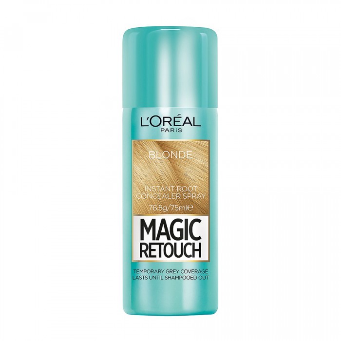 LOreal Paris Magic Retouch Instant Root Concealer Blonde 75ml
LOreal Paris Magic Retouch Blonde Stir-Root Concealer
Coverage for gray and roots is temporary. lasts until shampooed.
Completely covers gray roots in seco | Veela Beauty LOreal Paris Magic Retouch Instant Root Concealer Blonde 75ml
LOreal Paris Magic Retouch Blonde Stir-Root Concealer
Coverage for gray and roots is temporary Hair | Veela Beauty