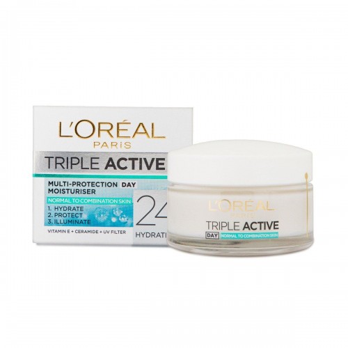 LOreal Triple Active Multi-Protection Day Moisturiser 50Ml LOreal Triple Active Multi-Protection Day Moisturiser 50Ml