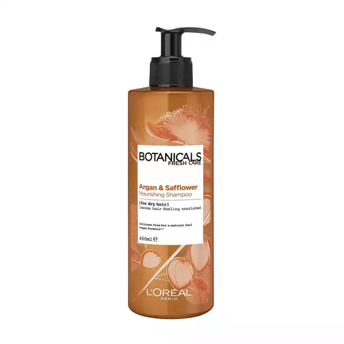 LOreal Botanicals Argan & Safflower Vegan Shampoo For Dry LOreal Botanicals Argan & Safflower Vegan Shampoo For Dry