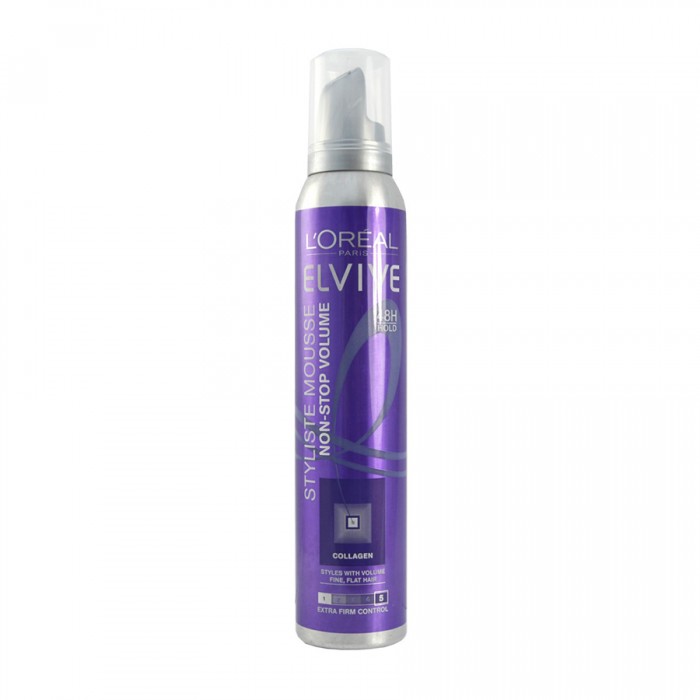 LOreal Elvive Non-stop Volume Style Mousse 200ml
48 hours