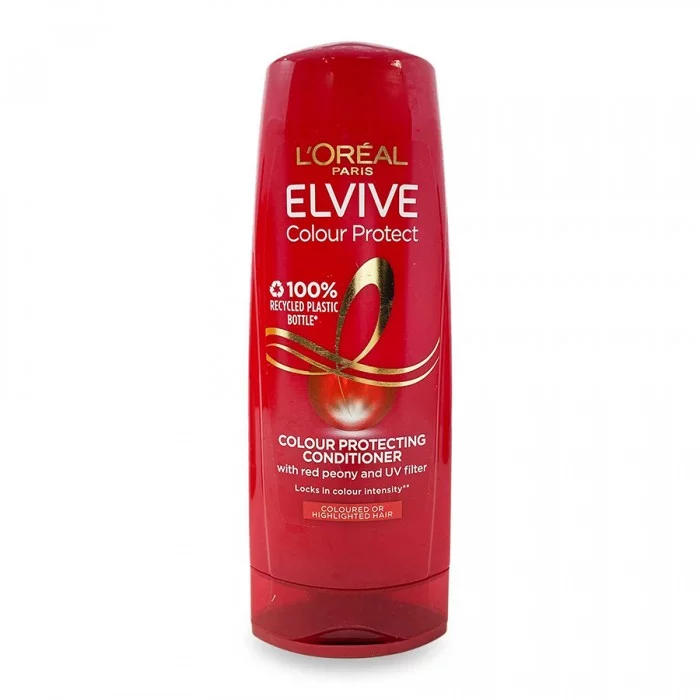 LOreal Elvive Protect Color Hair Conditioner 250ml
Concentrated Nourishment.
The formula, enriched with an Active Nourishing Ingredient, bathes the hair and transforms its surface. Hair feels voluptuous to the touch.
2 | Veela Beauty LOreal Elvive Protect Color Hair Conditioner
