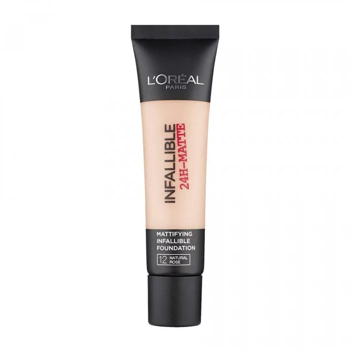 كريم أساس لوريال انفاليبل غير لامع يدوم 24 ساعة 12 نيتور روز 35 مل
كريم الأساس L’oreal Paris Infallible Matte.
نقدم كريم أساس Infallible غير لامع يدوم 24 ساعة من L’Oréal Paris.
نتيجة غير لامعة تدوم حتى 24 ساعة.
ماء ، بخا | فييلا بيوتي كريم أساس لوريال انفاليبل غير