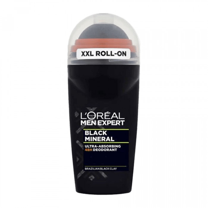 LOreal Men Expert Black Mineral Deodorant Roll On 50mlMen