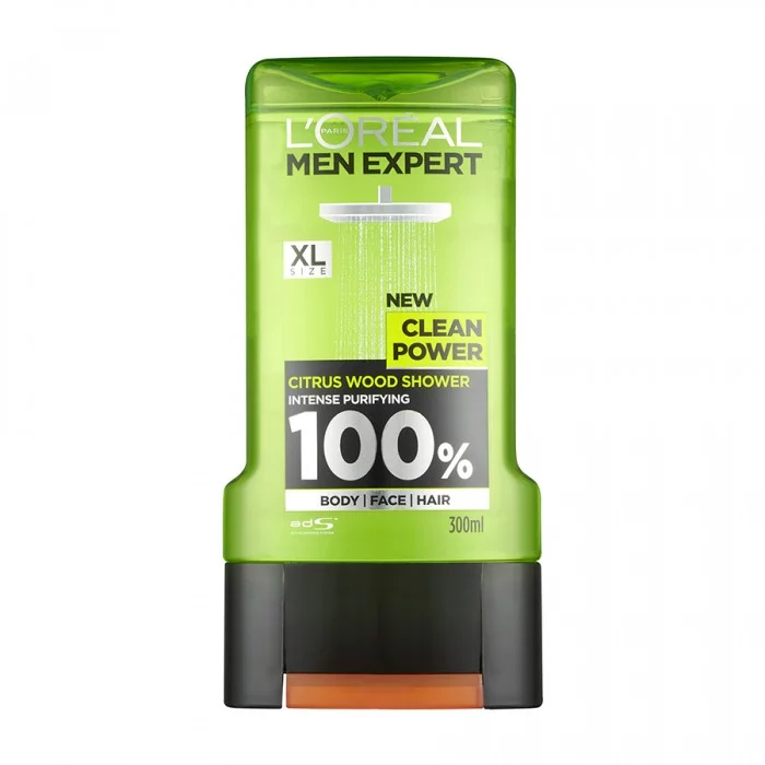LOreal Men Expert Clean Power Shower Gel 300ml
Nourish your skin from deep within.
Ensure skin is soft smooth and comfortable all day long.
Keeps skin calmheal and moisturizeleaves skin attractive subtle.
suitable for b | Veela Beauty LOreal Men Expert Clean Power Shower Gel 300ml
Nourish