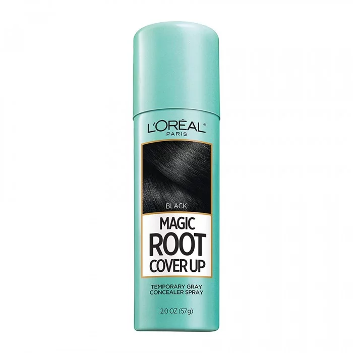 LOreal Paris Black Magic Root Cover Up 57g
Completely covers gray roots in seconds.
It blends perfectly with your hair color.
It dries in one minute.
Water Resistant.
There is no transfer formula stains. | Veela Beauty LOreal Paris Black Magic Root Cover Up 57g
Completely