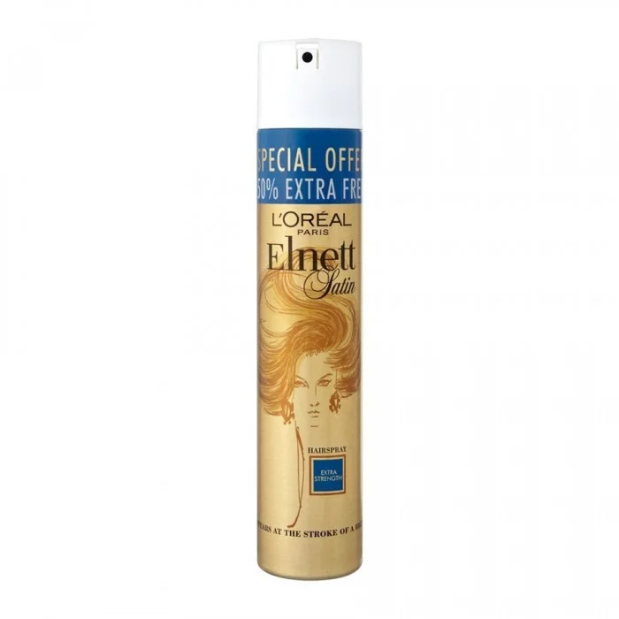 LOreal Paris Elnett Satin Extra Strength Hairspray LOreal Paris Elnett Satin Extra Strength Hairspray