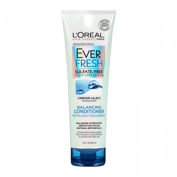 LOreal Paris EverFresh Balancing Conditioner 250ml
With neem hydrates and conditions hair after using EverFresh anti dandruff shampoo to restore balance for a healthier hair environment. Hair is revived with touchable s | Veela Beauty LOreal Paris EverFresh Balancing Conditioner 250ml
With