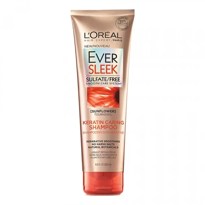 LOreal Paris EverSleek Sulfate Free Keratin Caring Shampoo