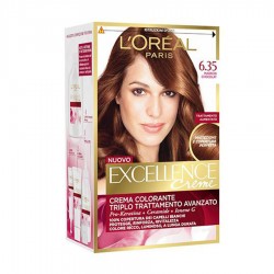 L'Oreal Paris Excellance Creme 6.35 Chocolate Brown |Veela