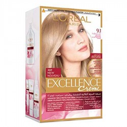 L'Oreal Paris Excellence Cream Hair Dye Very Light Ash