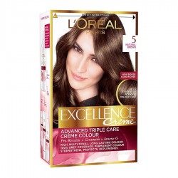 L'Oreal Paris Excellence Creme 5 Light Brown |Veela Beauty