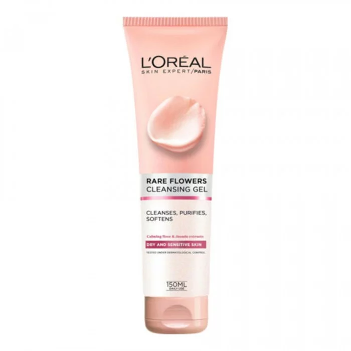 LOreal Paris Face Cleansing Gel with Rare Flowers 150ml
It