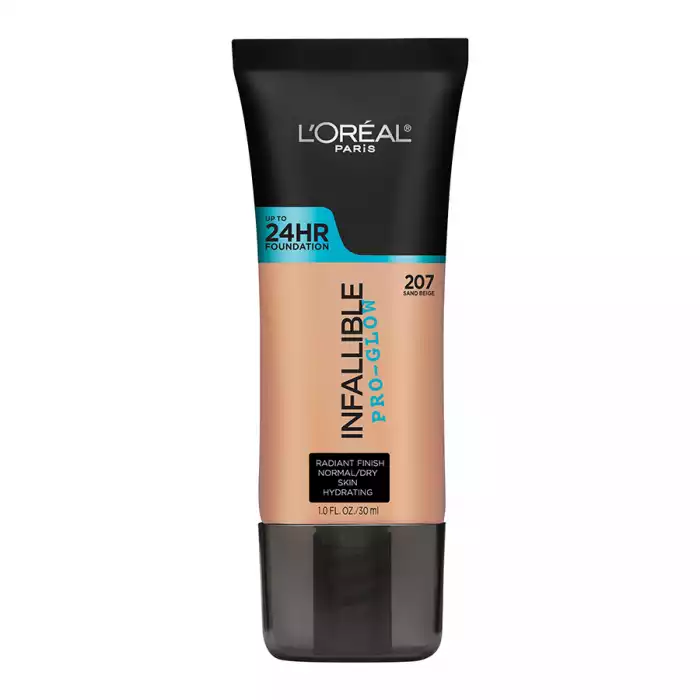 كريم أساس إنفاليبل برو جلو من لوريال باريس ساند بيج 207
كريم الأساس Infallible Pro Glow مع عامل حماية من الشمس: خفيف الوزن ودسم ، كريم الأساس ذو التغطية المتوسطة يدوم طويلاً ويمتد على نحو سلس وينتهي بتوهج يدوم.
كريم الأس | فييلا بيوتي كريم أساس إنفاليبل برو جلو من