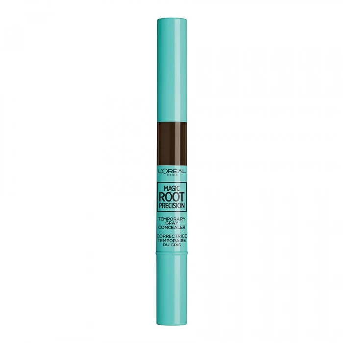 LOreal Paris Magic Root Precision Temporary Gray Concealer Dark Brown 4
Seconds to flawless roots - Magic Root Precision Pen is a temporary root concealer that targets pesky temple and scattered grays.
The unique Magic | Veela Beauty LOreal Paris Magic Root Precision Temporary Gray Concealer