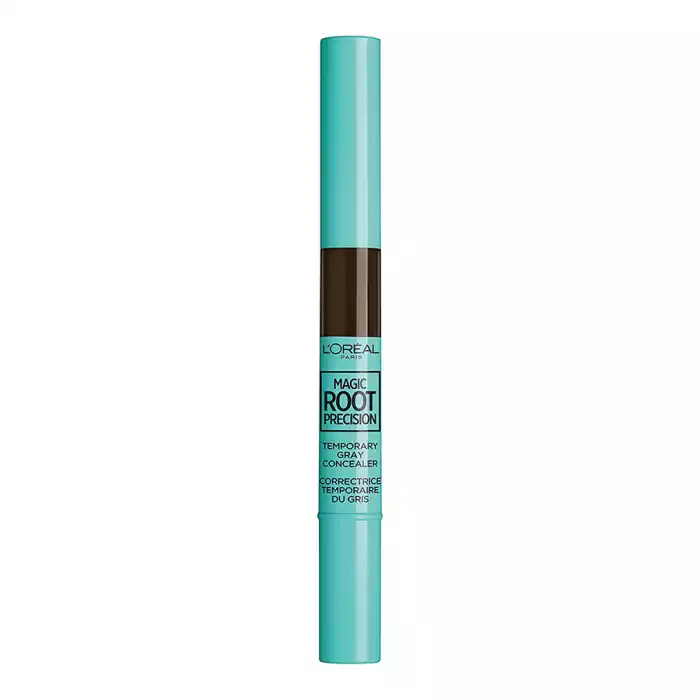 LOreal Paris Magic Root Precision Temporary Gray Concealer Dark Brown 5
Seconds to flawless roots - Magic Root Precision Pen is a temporary root concealer that targets pesky temple and scattered grays.
The unique Magic | Veela Beauty LOreal Paris Magic Root Precision Temporary Gray Concealer