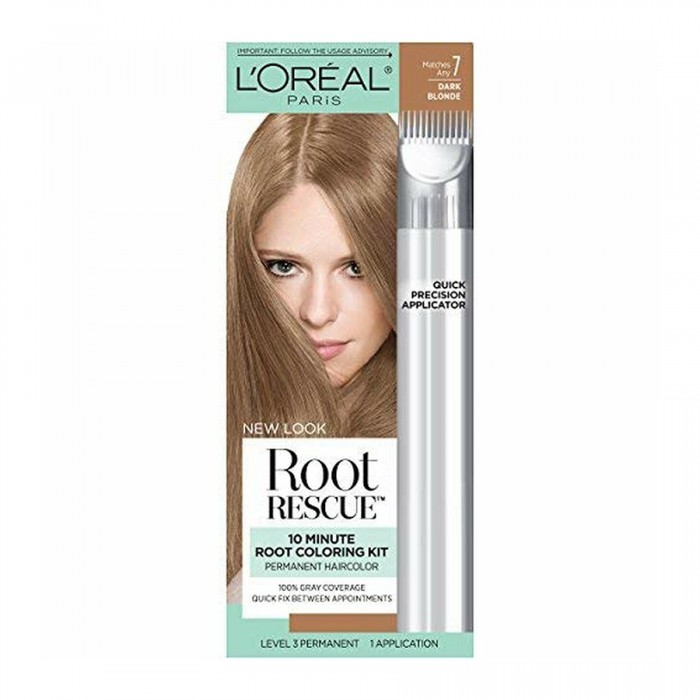 LOreal Paris Magic Root Rescue 7
Fast 100% gray coverage in just 10 minutes.
Easy Mix & color from one easy to squeeze bottle.
Soft brush tip or precision tip. | Veela Beauty LOreal Paris Magic Root Rescue 7
Fast 100% gray coverage