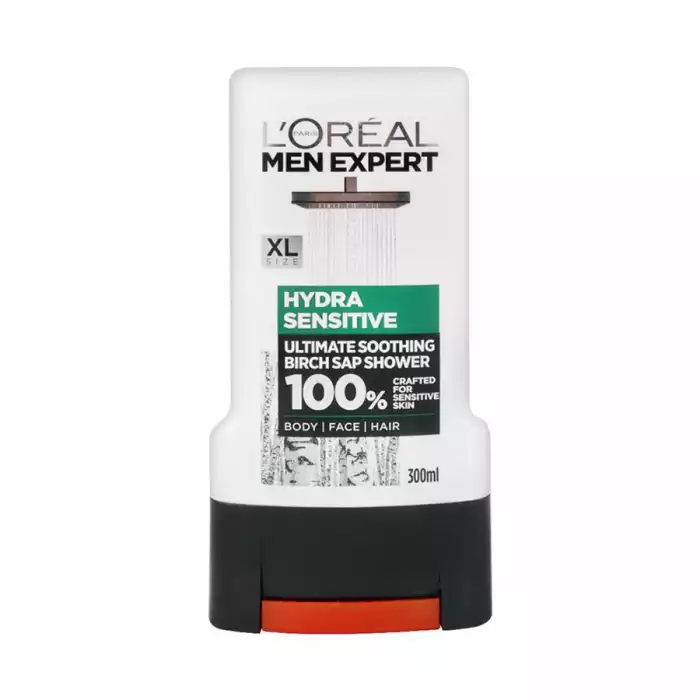 LOreal Paris Men Expert Hydra Sensitive Shower Gel 300ml
3 LOreal Paris Men Expert Hydra Sensitive Shower Gel 300ml
3