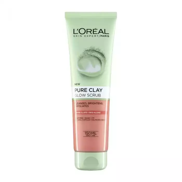L'Oreal Paris Pure Clay Glow Scrub 150ml
Red Algae extract L'Oreal Paris Pure Clay Glow Scrub 150ml
Red Algae extract