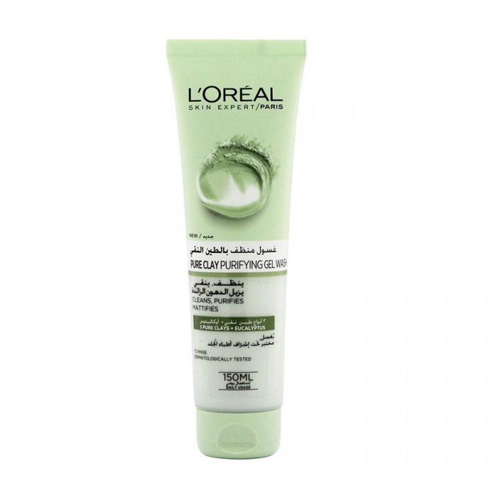 LOreal Paris Pure Clay Green Cleanser with Eucalyptus