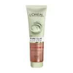 L'Oreal Paris Pure Clay Red Face Cleanser Red, Exfoliates& Brighte 150ml