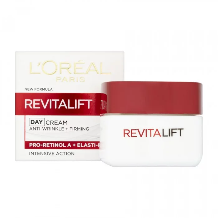 LOreal Paris Revitalift Anti Wrinkle + Firming Day Cream 50ml
Renders a natural glow and helps to solve pigmentation problems
Gives a healthy glow to your skin while reducing the signs of ageing
Fosters a soothing effec | Veela Beauty LOreal Paris Revitalift Anti Wrinkle + Firming Day Cream