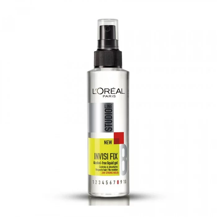 LOreal Paris Studio Line 8 Invisi Gel Spray 150ml
With the LOreal Paris Studio Line 8 Invisi Gel Spray 150ml
With the