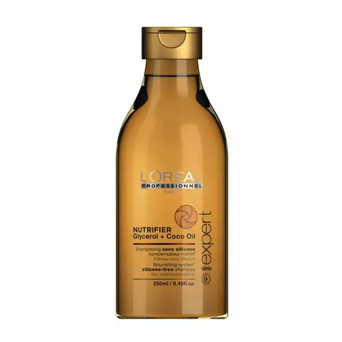 LOreal Professionnel Serie Expert Nutrifier Coco Oil Shampoo 250ml
This shampoo moisturizes and helps to repair damage hair.
It totally smooth, shiny, defrizzed hair.
This shampoo provides a refreshing and cleansing exp | Veela Beauty LOreal Professionnel Serie Expert Nutrifier Coco Oil