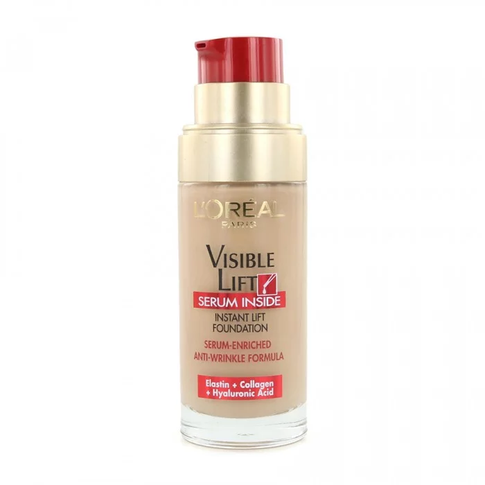 LOreal Visible Lift Serum Inside Instant Lift Foundation 120 30ml
Hypoallergenic.
Moisturizes the skin.
Long lasting coverage. | Veela Beauty LOreal Visible Lift Serum Inside Instant Lift Foundation