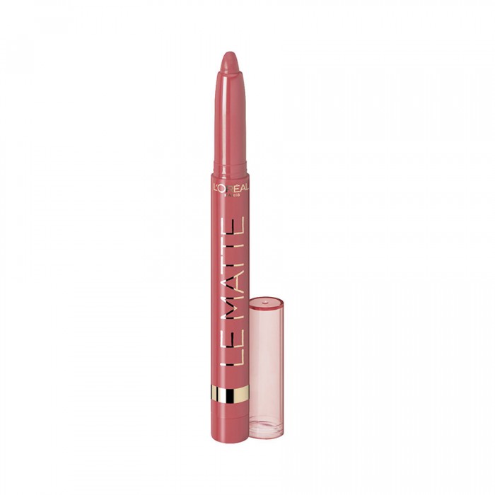 LOréal Paris Colour Riche Le Matte Lip Pen Shes So Matte 102
The sleek, advanced pencil delivers highly pigmented matte color that glides on easily in one precise stroke. Use it anywhere, anytime.
no mirror needed. | Veela Beauty LOréal Paris Colour Riche Le Matte Lip Pen Shes So Matte