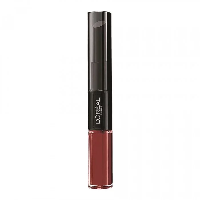 LOréal Paris Infallible Pro Last 2 Step Lipstick Incessant Russet 219
Provides full coverage and colour dispersion with just one application.
Lasts for hours on the lips without invoking the feeling of dryness.
Smoothly | Veela Beauty LOréal Paris Infallible Pro Last 2 Step Lipstick