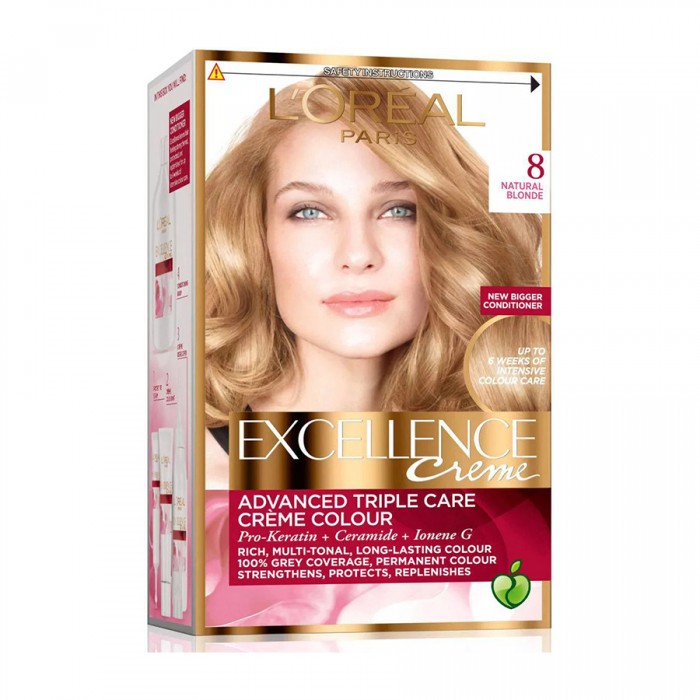 Loreal Paris Excellence Creme Hair Colour Natural Blonde