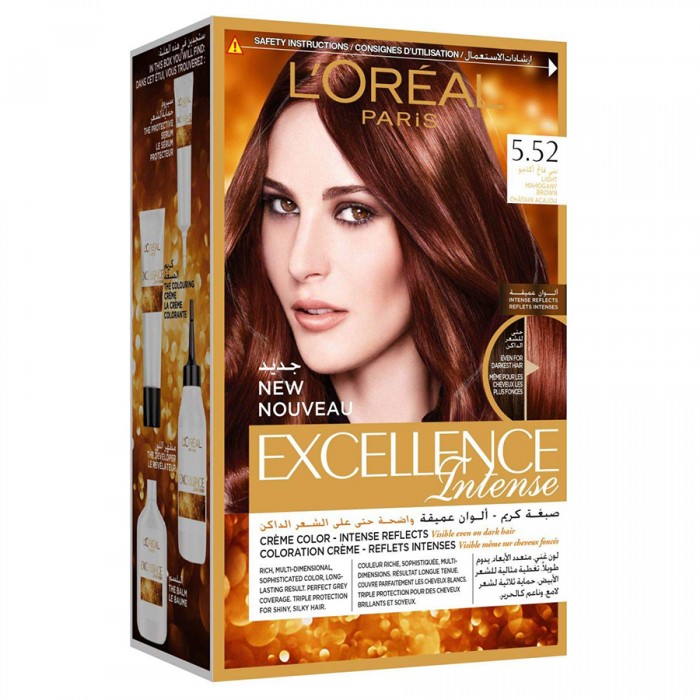 Loreal Paris Excellence Intense Hair Color Light Mahogany Loreal Paris Excellence Intense Hair Color Light Mahogany