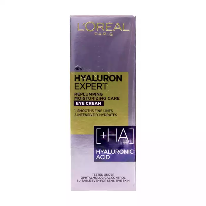 أدخل HYALURON SPECIALIST علاج ترطيب العين لملء روتينك اليومي. بمرور الوقت ، تقل كمية حمض الهيالورونيك الموجودة في بشرتنا ، ونتيجة لذلك تظهر أولى علامات الشيخوخة. ابتكر خبراء لوريال باريس حلاً يقضي عليهم بشكل فعال. كريم ا | فييلا بيوتي أدخل HYALURON SPECIALIST علاج ترطيب العين