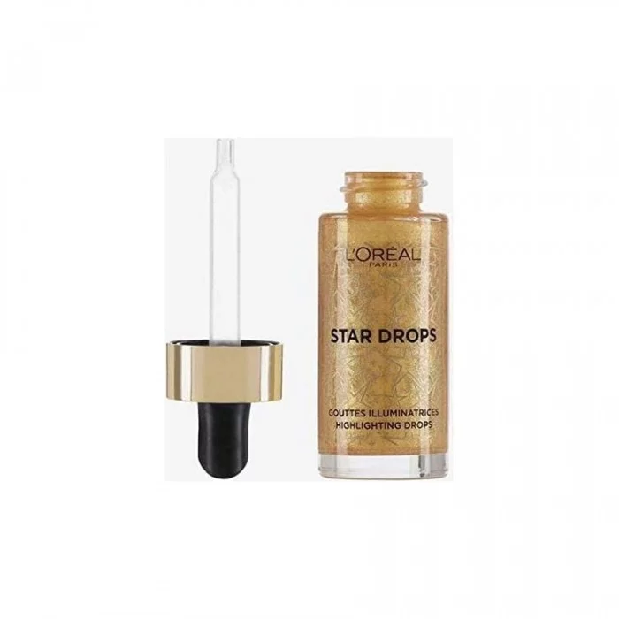 Loreal Star Drops Highlighting Drops Bronzer 01 Warm Gold Loreal Star Drops Highlighting Drops Bronzer 01 Warm Gold