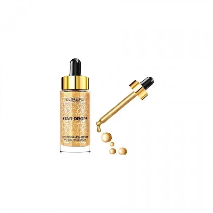 Loreal Star Drops Highlighting Drops Bronzer 01 Warm Gold Loreal Star Drops Highlighting Drops Bronzer 01 Warm Gold