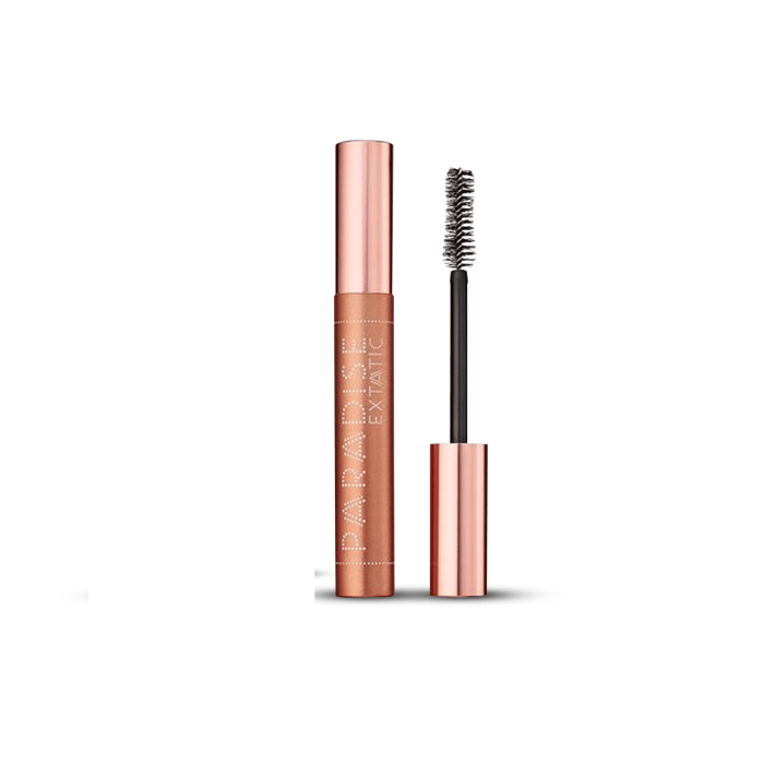 This mascara provides feather-soft eyelashes, exceptional volume and density thanks to its formula enriched with castor oil and argan oil to nourish the eyelashes, And corn water extract and vitamin E to protect and calm | Veela Beauty This mascara provides feather-soft eyelashes, exceptional