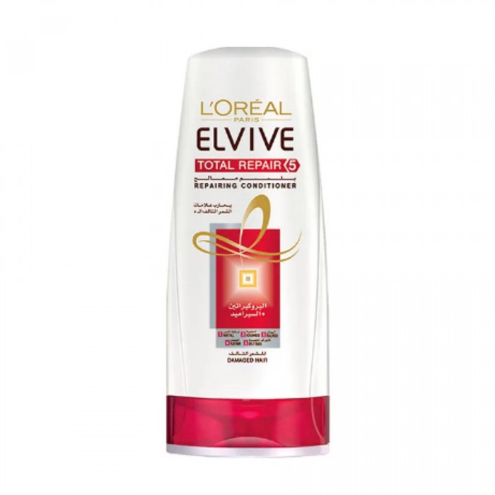 Lƒ??Oreal Elvive Total Repair 5 Restoring Cr??me Conditioner 200ml assists with the 5 signs of damaged hair and restructures and repairs your hair. Your hair is left feeling healthy, stronger and smooth. Delivered anywh | Veela Beauty Lƒ??Oreal Elvive Total Repair 5 Restoring Cr??me