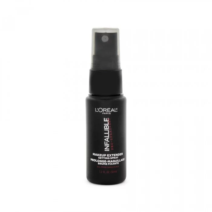 LOreal Paris Cosmetics Infallible Pro-Spray and Makeup Extender -Every benefit of Loreal Infallible Pro-Spray & Set Makeup Extender Setting Spray, now in travel size! -A lightweight spray that sets your makeup and kee | Veela Beauty LOreal Paris Cosmetics Infallible Pro-Spray and Makeup