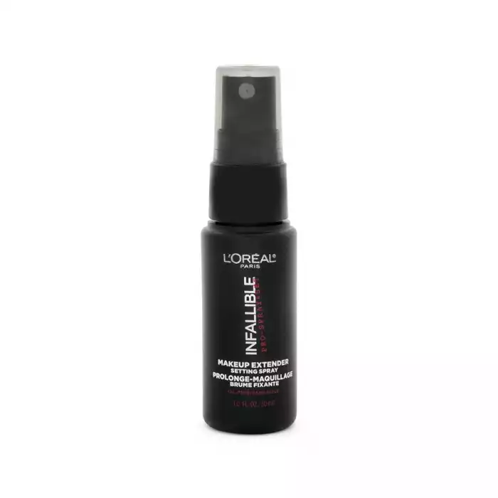 LOreal Paris Cosmetics Infallible Pro-Spray and Makeup Extender -Every benefit of Loreal Infallible Pro-Spray & Set Makeup Extender Setting Spray, now in travel size! -A lightweight spray that sets your makeup and kee | Veela Beauty LOreal Paris Cosmetics Infallible Pro-Spray and Makeup