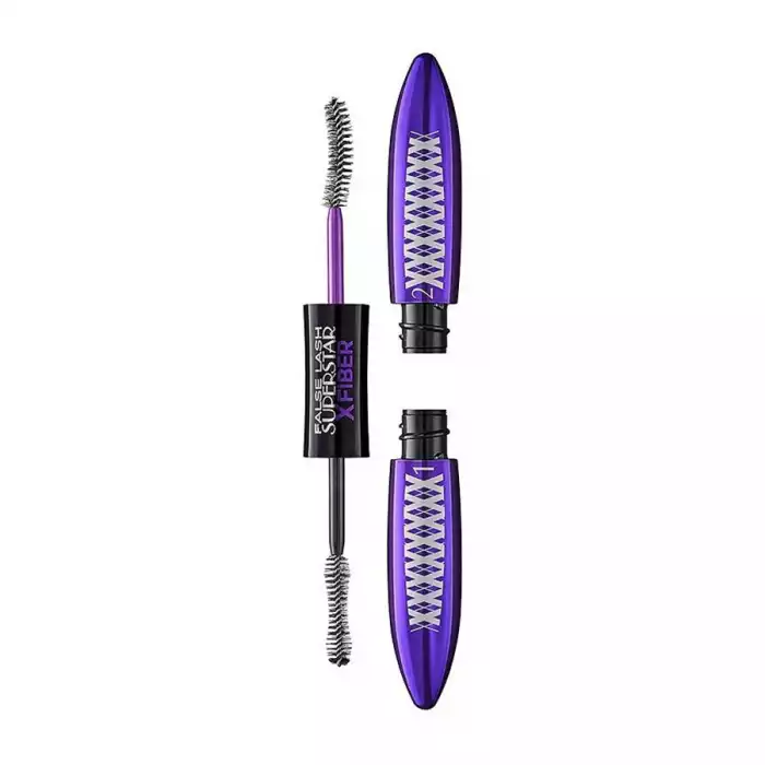 - ماسكارا False Lash X-Fibre جديدة ، لإطلالة الرموش الصناعية المطلقة دون متاعب الرموش الصناعية أو وصلات الرموش. - الطول الأقصى والحجم الشديد وإمكانية البناء القصوى. - ماسكارا فالس لاش سوبر ستار اكس فايبر لها تركيبة من خط | فييلا بيوتي - ماسكارا False Lash X-Fibre جديدة ،