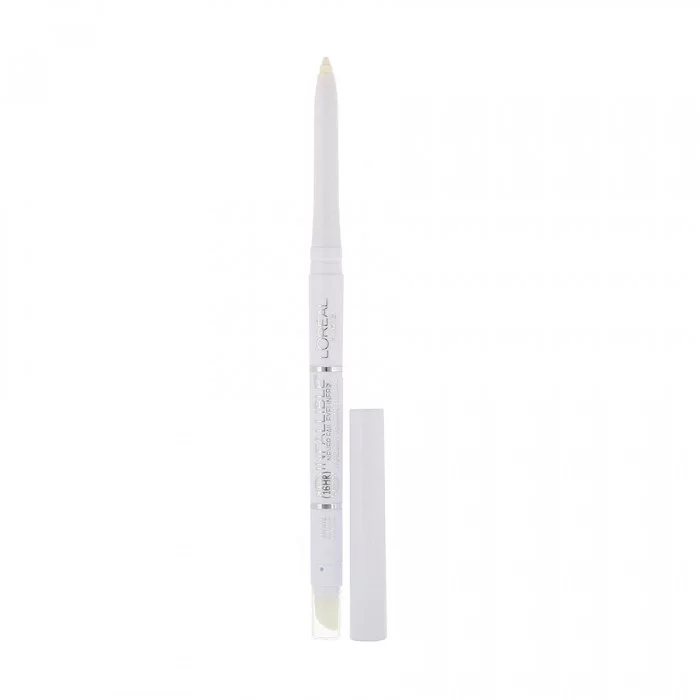 LOreal Infallible Mechanical Eyeliner Original 551 White - Integrated Sharpener Eyeliner is formulated to glide on easily and stay on for up to 16 hours; This rich, creamy eyeliner offers long-lasting, fade-proof color | Veela Beauty LOreal Infallible Mechanical Eyeliner Original 551 White |